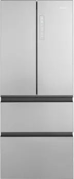 Haier QJS15HYRFS 14.5 Cu. Ft. 4 Door Refrigerator in Fingerprint Resistant Stainless