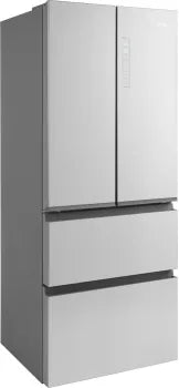 Haier QJS15HYRFS 14.5 Cu. Ft. 4 Door Refrigerator in Fingerprint Resistant Stainless