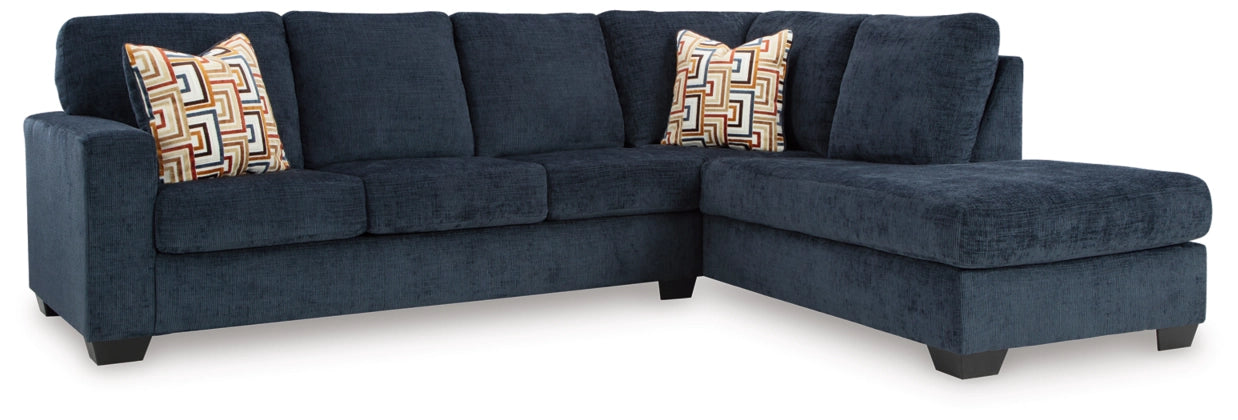 Aviemore 2-Piece Sectional with RHF Chaise - Ink