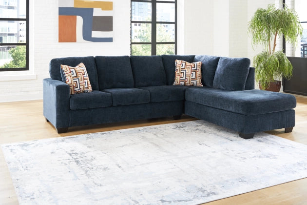 Aviemore 2-Piece Sectional with RHF Chaise - Ink