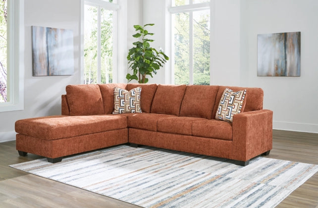 Aviemore 2-Piece Sectional with LHF Chaise - Spice