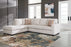 Aviemore 2-Piece Sectional with LHF Chaise - Stone