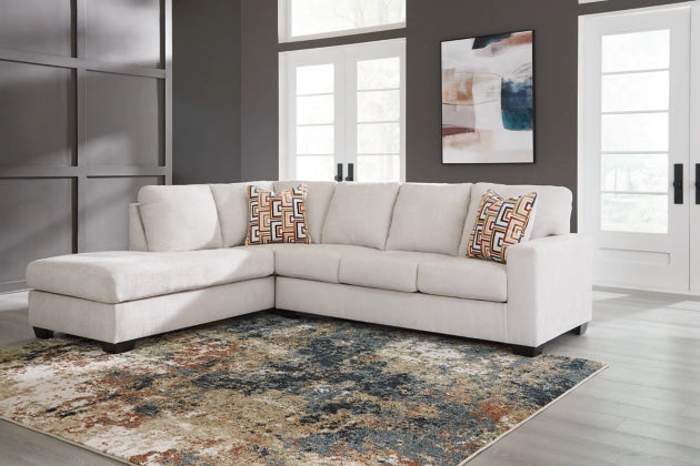 Aviemore 2-Piece Sectional with LHF Chaise - Stone