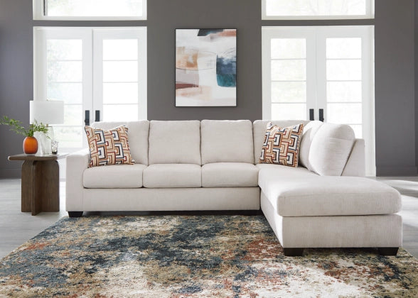 Aviemore 2-Piece Sectional with RHF Chaise - Stone