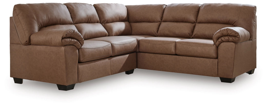 WillowBend Sectional in Caramel