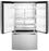 GE GFE26JYMFS ENERGY STAR® 25.7 Cu. Ft. Fingerprint Resistant French-Door Refrigerator in Fingerprint Resistant Stainless