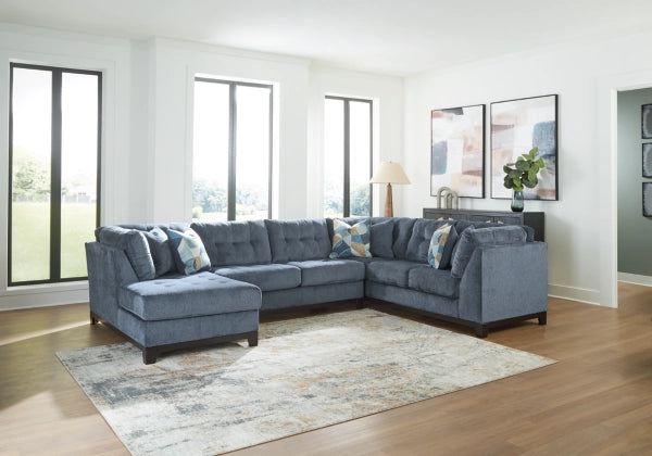 Maxon Place 3-Piece Sectional with Chaise - LHF Chaise