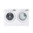 LG 5.2 Cu. Ft. Front-Load Washer and 7.4 Cu. Ft. Electric Dryer - White WM3400CW DLE3400W