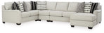 Huntsworth 5-Piece Sectional with RHF Chaise