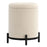 Castor Storage Ottoman in Cream Boucle