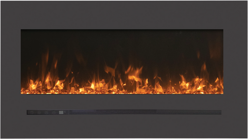 Sierra Flame WM-FML-26-3223-STL Linear Electric Fireplace