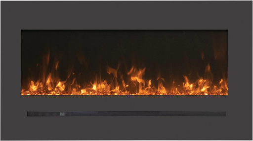 Sierra Flame WM-FML-48-5523-STL Linear Electric Fireplace