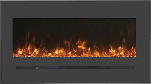 Sierra Flame WM-FML-60-6623-STL Linear Electric Fireplace