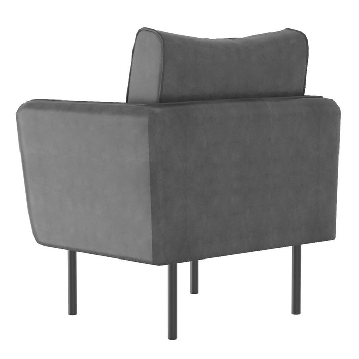 Ryker Accent Chair in Grey and Black