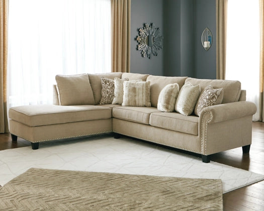 Dovemont 2-Piece Sectional with LHF Chaise