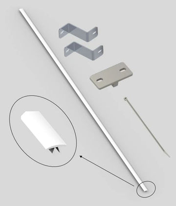 Marathon Side by Side Trim Kit - White- MARMUFW