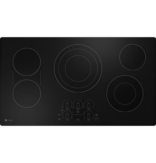 GE Profile PEP7036DTBB 36" Built-In Touch Control Electric Cooktop in Black