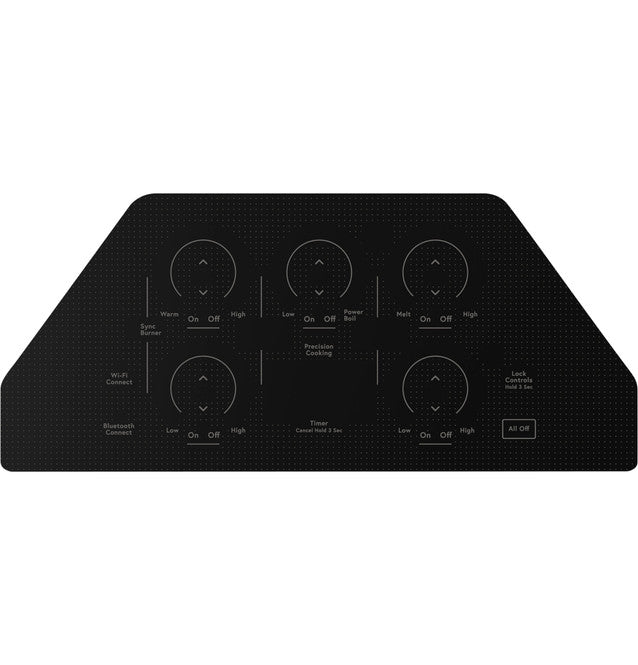 GE Cafe CEP90302TSS 30" Touch-Control Electric Cooktop in Stainless Steel