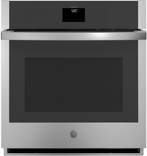 GE JKS5000SVSS 27" Smart Built-In Convection Single Wall Oven with No Preheat Air Fry in Stainless Steel