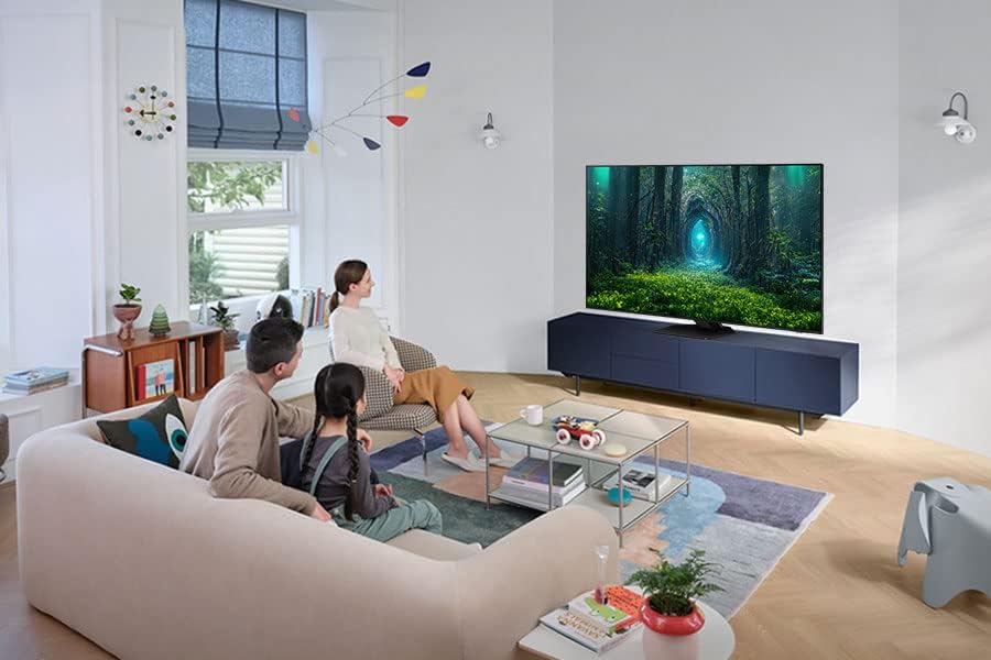 SAMSUNG 75-Inch Class Neo QLED 4K QN85C Series Neo Quantum HDR, Dolby Atmos, Object Tracking Sound, Motion Xcelerator Turbo+, Gaming Hub, Alexa Built-in - [QN75QN85CAFXZC] with Wall Mount