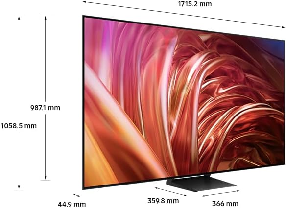 Samsung 77-Inch OLED HDR AI Powered 4K S85D Series, Q Symphony, Gaming Hub, 120 Hz Refresh Rate Smart TV - [QN77S85DAEXZC] [Canada Version] (2024)