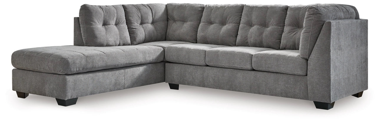 Marleton 2-Piece Sectional with LHF Chaise - Gray