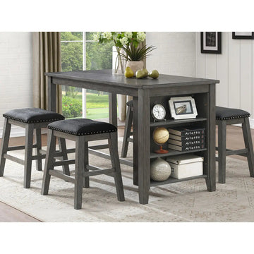 Timbre 5 pc Counter Height Dining Set 5603 - Mazin
