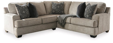 Bovarian 2-Piece Sectional - Stone