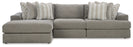 Avaliyah 3-Piece Sectional with LHF Chaise - Ash