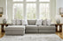 Avaliyah 3-Piece Sectional with LHF Chaise - Ash