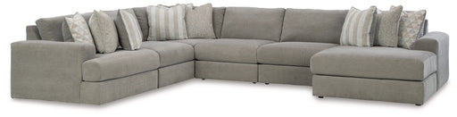Avaliyah 6-Piece Sectional with Chaise - Ash