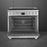 Smeg Professional SPR36UGGX 36" Stainless Steel Pro-Style Gas Range