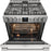 Frigidaire Professional PCFG3080AF 30-inch Freestanding Gas Range with Air Fry Technology