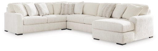 Chessington 4-Piece Sectional with RHF Chaise - Ivory