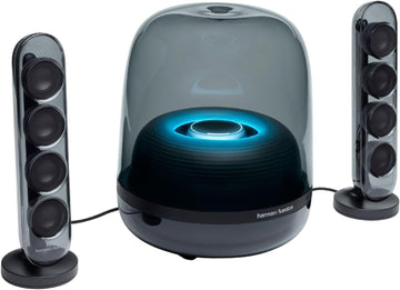 Harman Kardon SoundSticks 4 Bluetooth Speaker System, Black (HKSOUNDSTICK4BLKAM)-OpenBox (10/10 Condition)