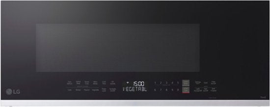 LG MVEF1337F 1.3 cu. ft. Smart Low Profile Over-the-Range Microwave Oven with Sensor Cook