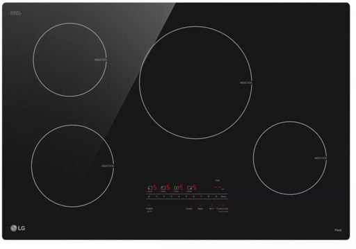 LG CBIH3013BE 30” Smart Induction Cooktop with UltraHeat™ 4.3kW Element