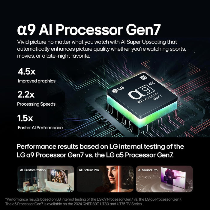 LG 42-Inch C4 OLED evo 4K Smart TV - α9 AI Processor 4K, Alexa Built-in, 144Hz Refresh Rate, HDMI 2.1, G-Sync, FreeSync, VRR, WebOS 24, Dolby Vision, Dolby Atmos (OLED42C4PUA, 2024)