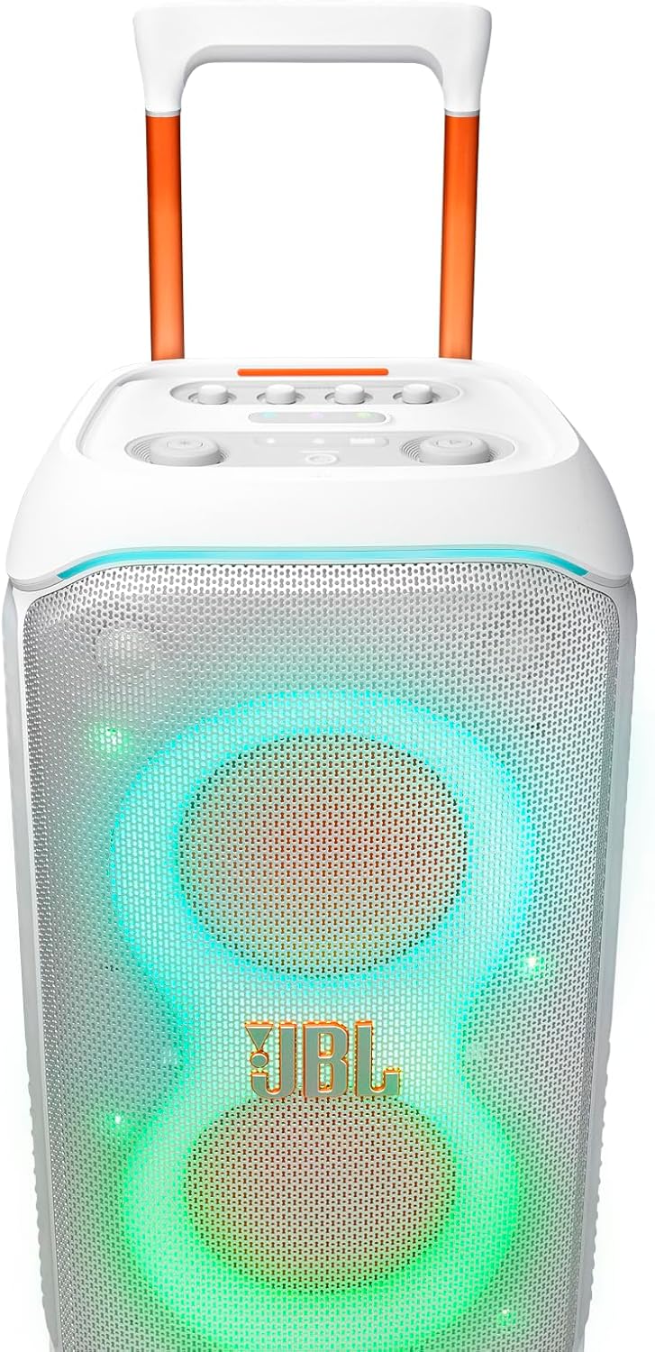 JBL PartyBox Stage 320 - Portable Party Speaker-White- JBLPBSTAGE320SWAM (Open Box)