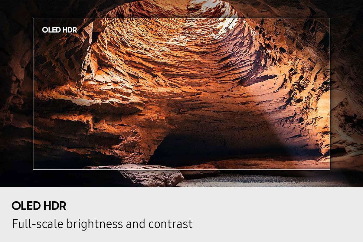 SAMSUNG 55-Inch OLED S85F 4K Smart TV - [QN55S85FAEXZC]