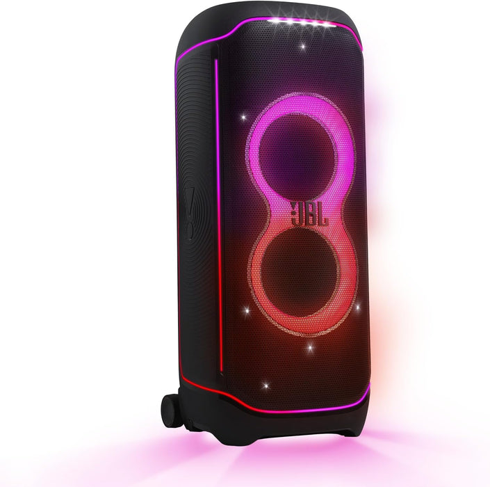 JBL PartyBox Ultimate - Massive Party Speaker with Powerful Sound, Multi-Dimensional Lightshow, and Splashproof Design - Black(JBLPARTYBOXULTAM)