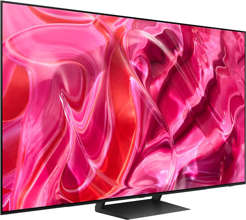 SAMSUNG 83-Inch Class OLED 4K S90C Series Quantum HDR, Object Tracking Sound Lite, Ultra Thin, Q-Symphony 3.0, Gaming Hub, Smart TV with Alexa Built-in - 10/10 Condition (QN83S90CAEXZC)