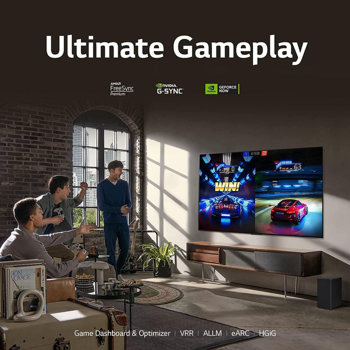 LG C3 OLED evo 42-Inch 4K Smart TV - AI-Powered, Alexa Built-in, Gaming, 120Hz Refresh, HDMI 2.1, FreeSync, G-sync, VRR, WebOS, Slim Design, Magic Remote Included, 42" Television (OLED42C3PUA)(Open Box- 10/10 Condition)