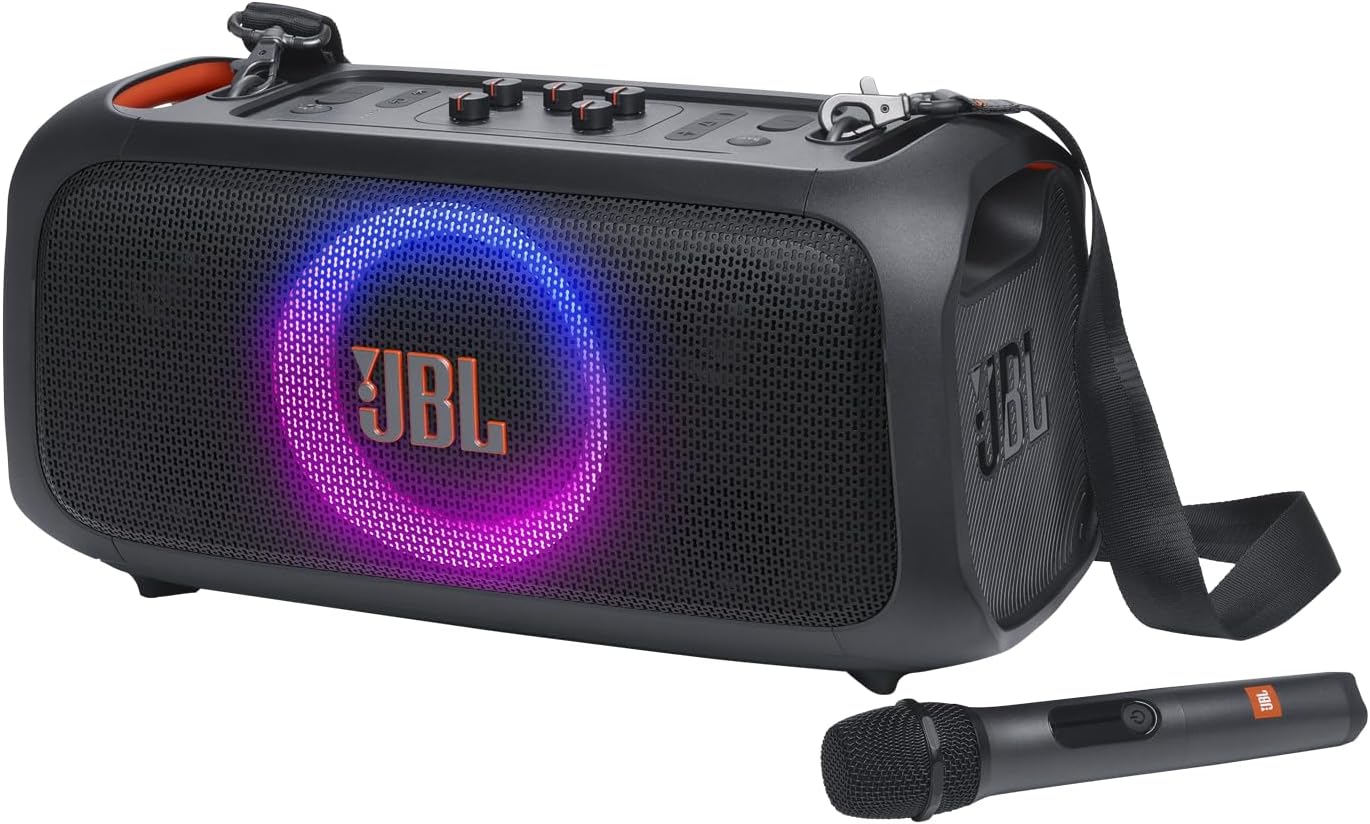 JBL PartyBox On-The-Go Essential - Portable Party Speaker -JBLPBOTGESAM Open Box