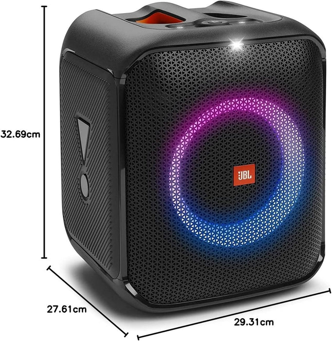 JBL PartyBox Encore Essential - Portable Party Speaker with Powerful 100W Sound, Built-in Dynamic Light Show - Black (JBLPBENCOREESSAM)-Open Box (10/10 Condition)