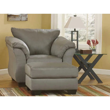 Ashley Darcy Chair in Cobblestone | Brampton Furniture Store