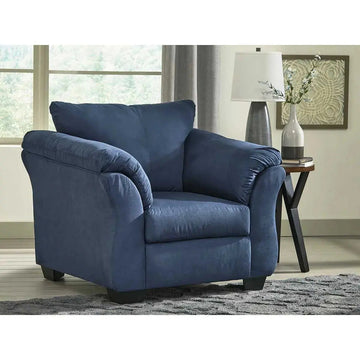Ashley Darcy Chair in Blue | Brampton Furniture Store