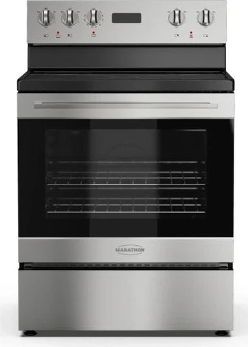 Marathon 30" Stainless Steel Smooth Top Electric Range - MER3070SS
