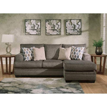 Ashley Dorsten Reversible Sofa Chaise in Slate | Brampton Furniture Store