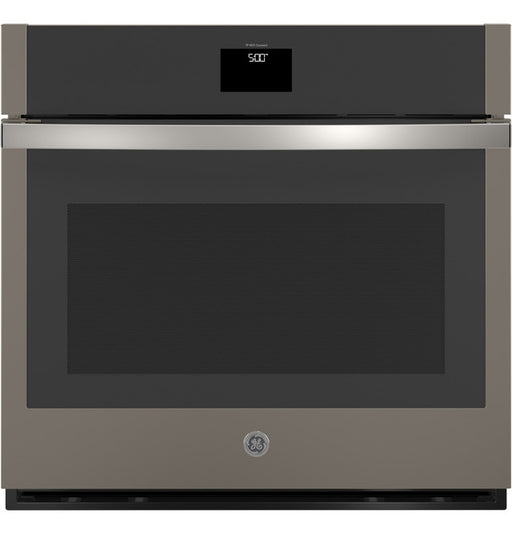 GE JTS5000EVES 30" Smart Built-In Self-Clean Convection Single Wall Oven with No Preheat Air Fry in Fingerprint Resistant Slate